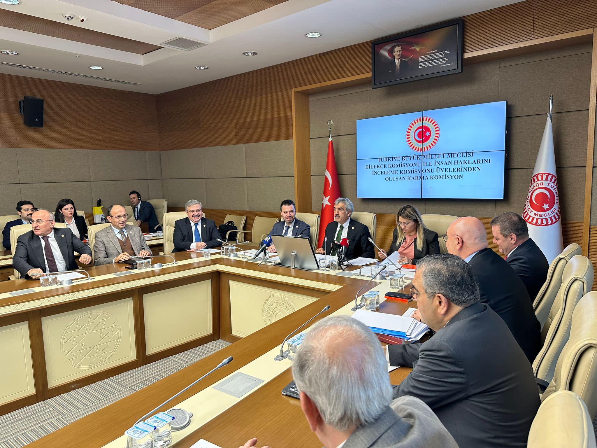 AK Partili Yurdunuseven'in Ankara Mesaisi Komisyon Toplantıları