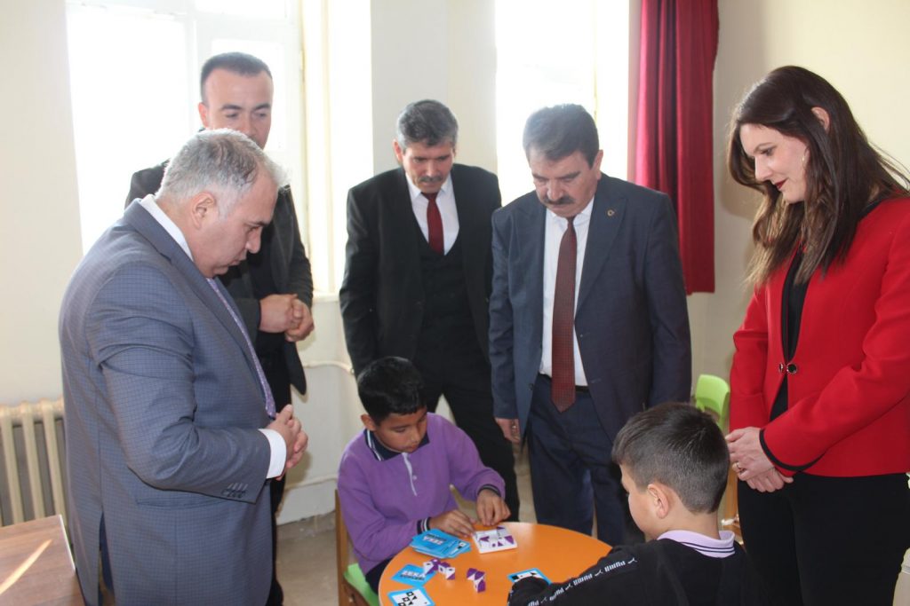 Kaymakam Duru okullarda incelemelerde bulundu