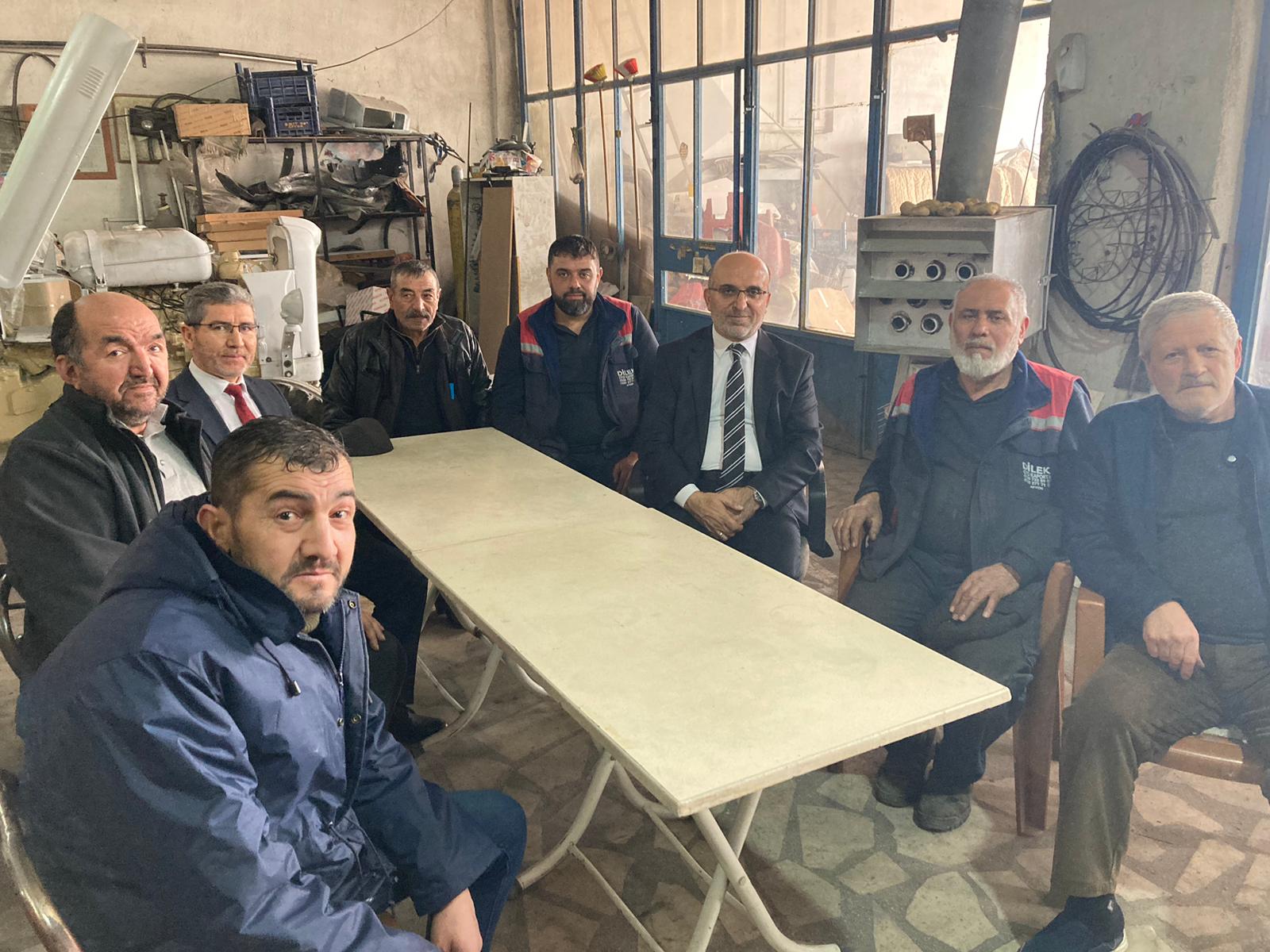 Müftü İmamoğlu Esnaf Ziyaretinde