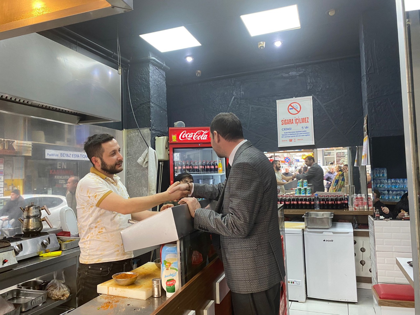 İYİ Partili Yağcı Ziyaretlerini Sürdürüyor