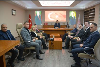 Başkan Adayı Küçükkurt'tan Dr. Korkmaz'a Ziyaret