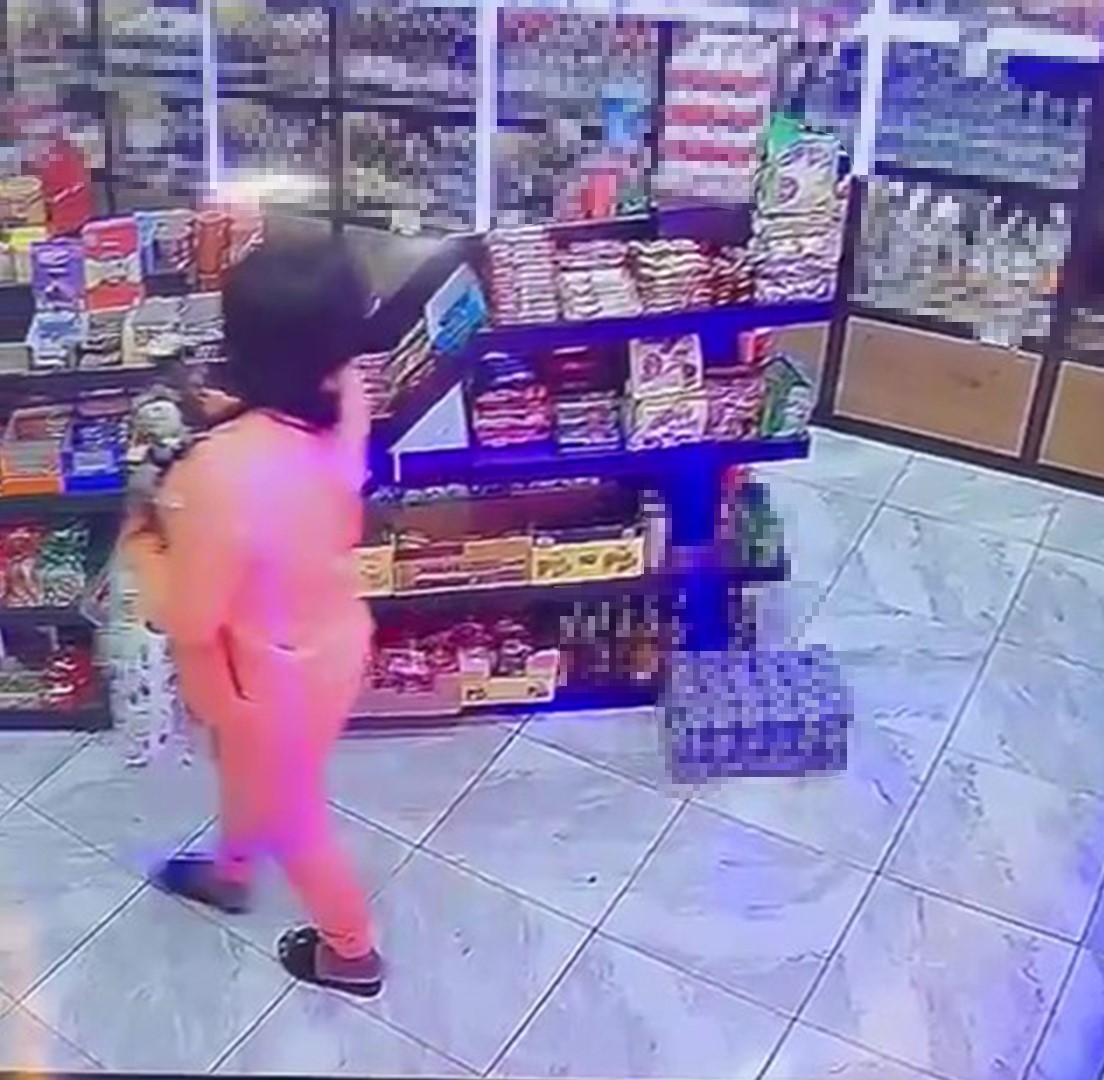 HIRSIZLIK YAPAN KAÇAK GÖÇMEN YAKALANDI
