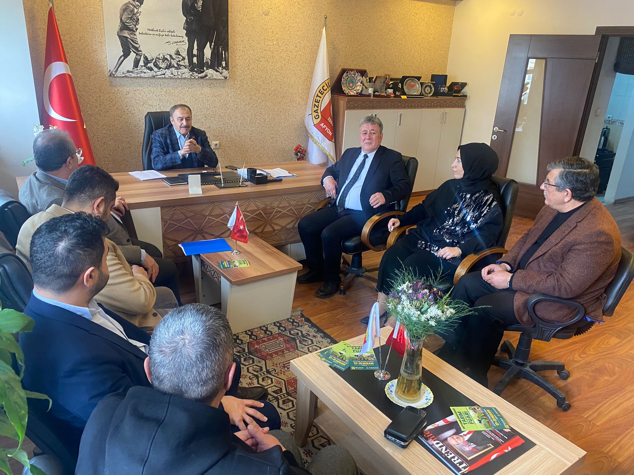 BAŞKAN AKAR, BASIN ÇALIŞANLARINA YAPILAN SALDIRIYI KINADI