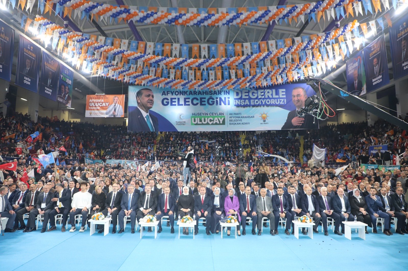 Eski Bakan Veysel Eroğlu Afyon'da Aday Tanıtım Toplantısına Katıldı