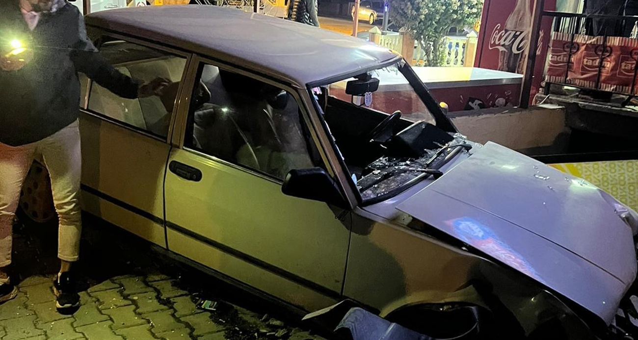 VİRAJA HIZLI GİRDİ