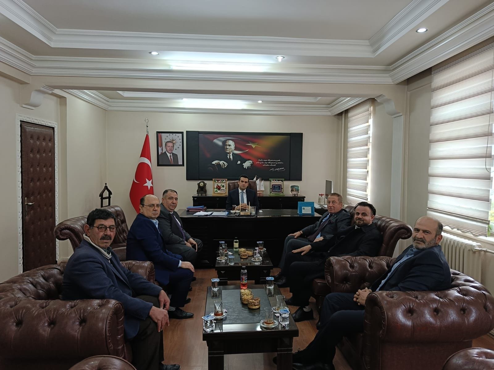 İYİ PARTİ  AFYON HEYETİNDEN BİR DİZİ ZİYARET