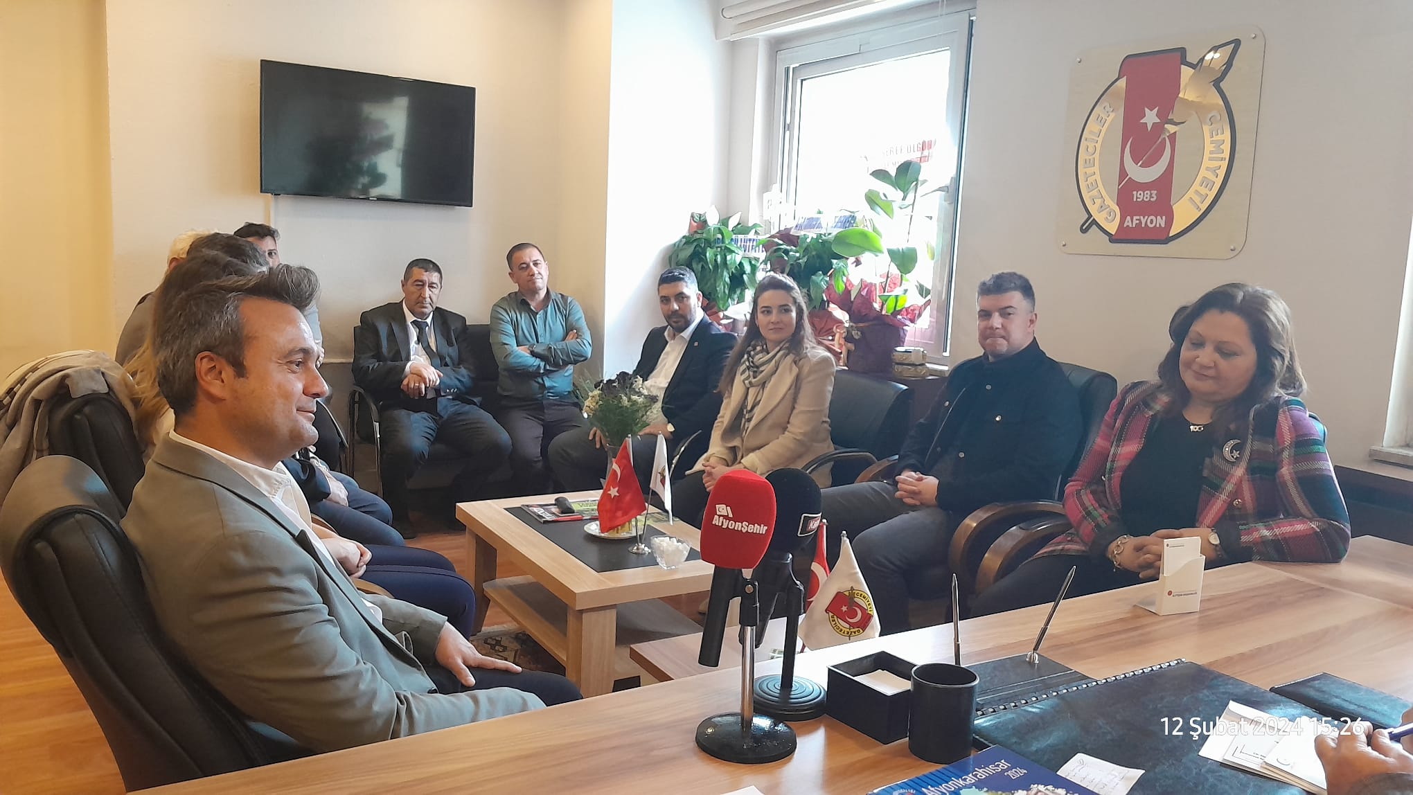 Köksal ve Erhan AGC’yi Ziyaret Etti