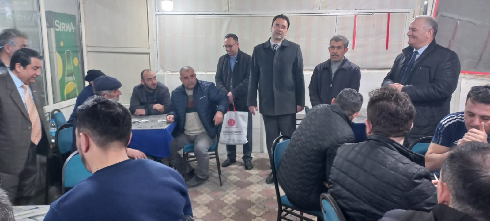 MHP'li Küçükkurt Mahalle Ziyaretlerini Sürdürüyor