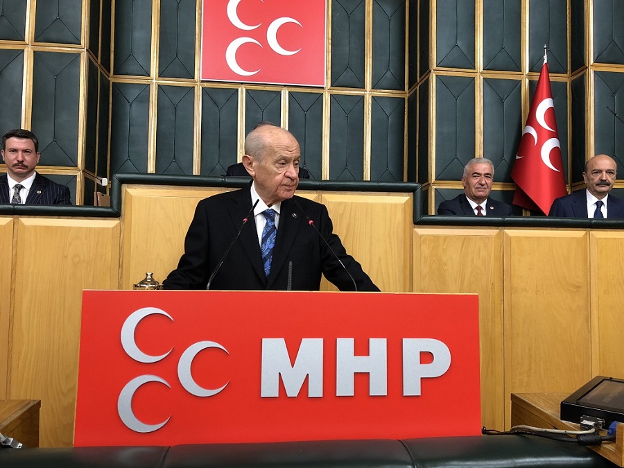 BAHÇELİ GRUP TOPLANTISINDA KONUŞUYOR: "GELECEK TÜRKİYE'NİNDİR"