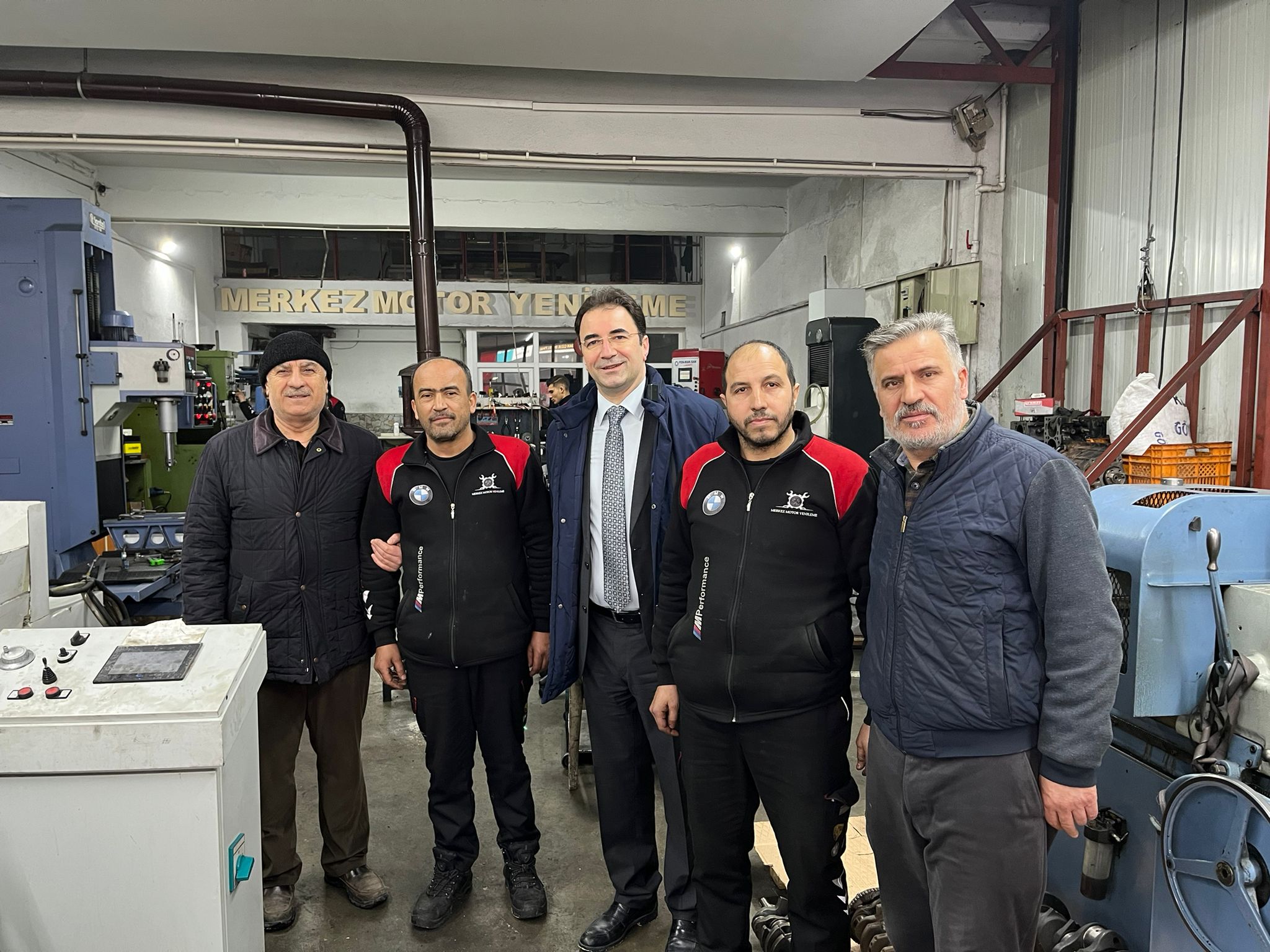 Küçükkurt, 1. Sanayi Sitesi'nde Esnafı Ziyaret Etti