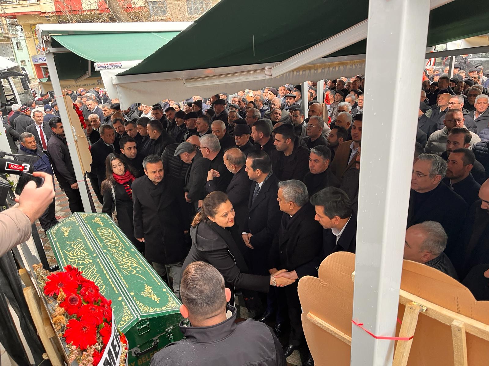 Milletvekili Olgun, babasını sonsuzluğa uğurladı