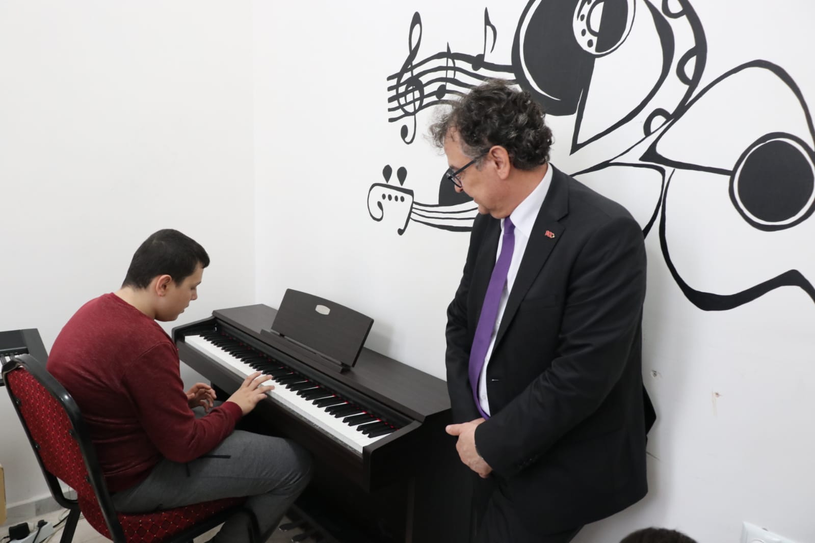 GENEL MÜDÜR OTRAR AFYON OKULLARINI İNCELEDİ