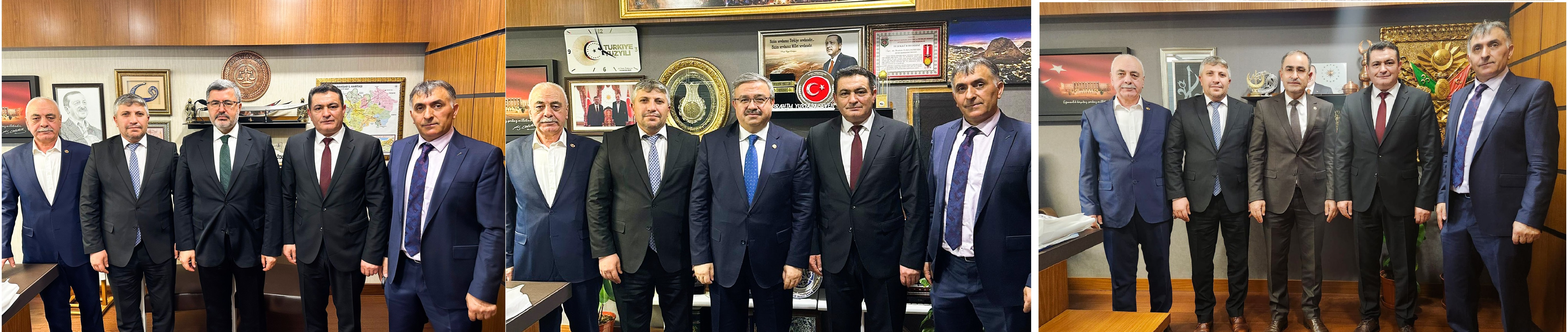 Başkan Altuntaş AK Partili Vekilleri Ziyaret Etti