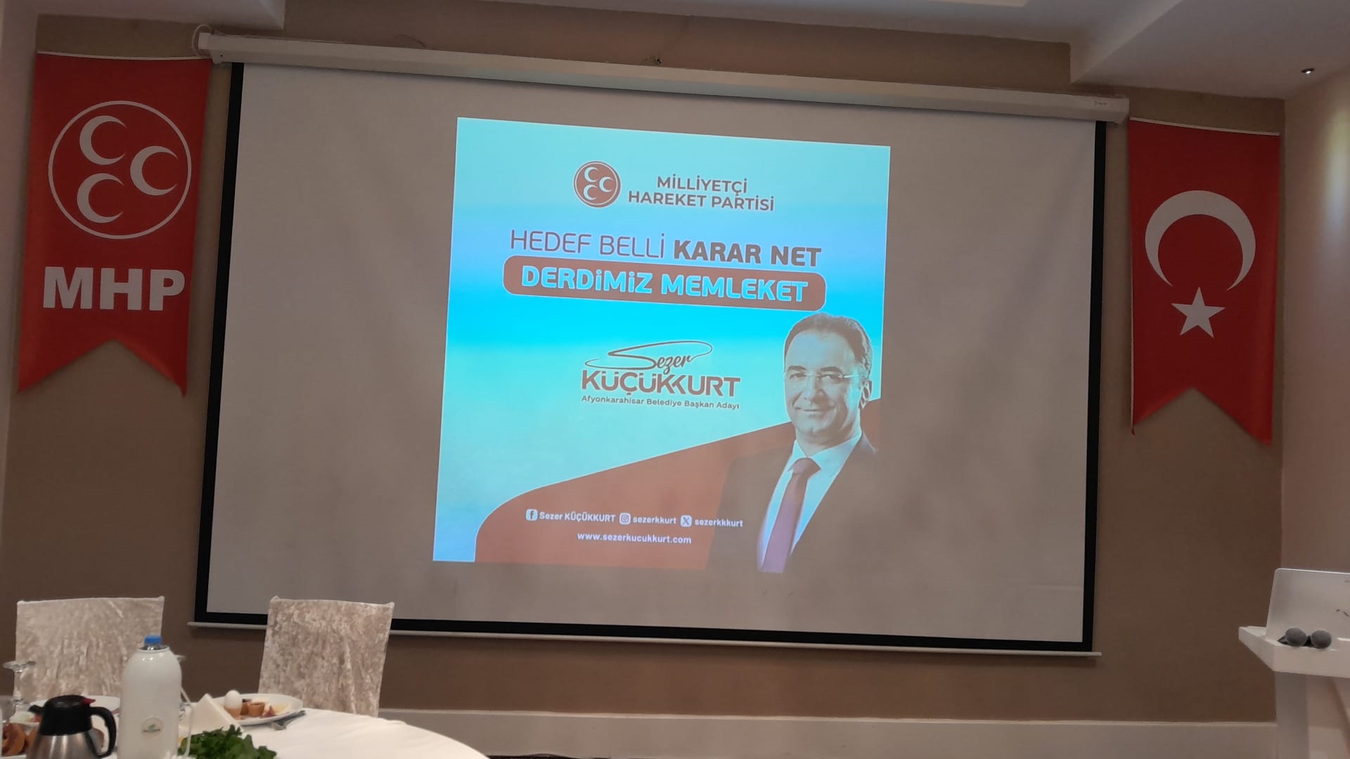 MHP'li Küçükkurt Basınla Buluşuyor