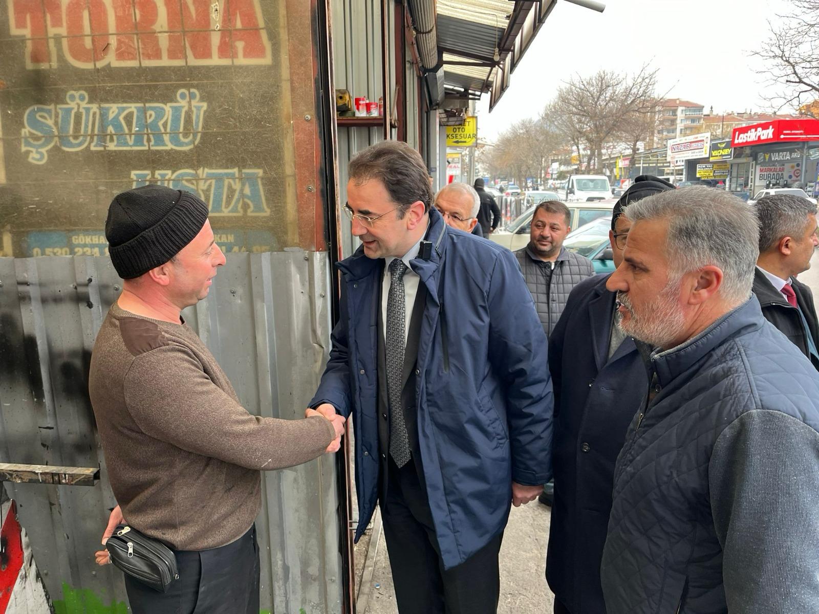 MHP'li Küçükkurt Afyon'a Değer Veren Ziyaretler Sürdürüyor