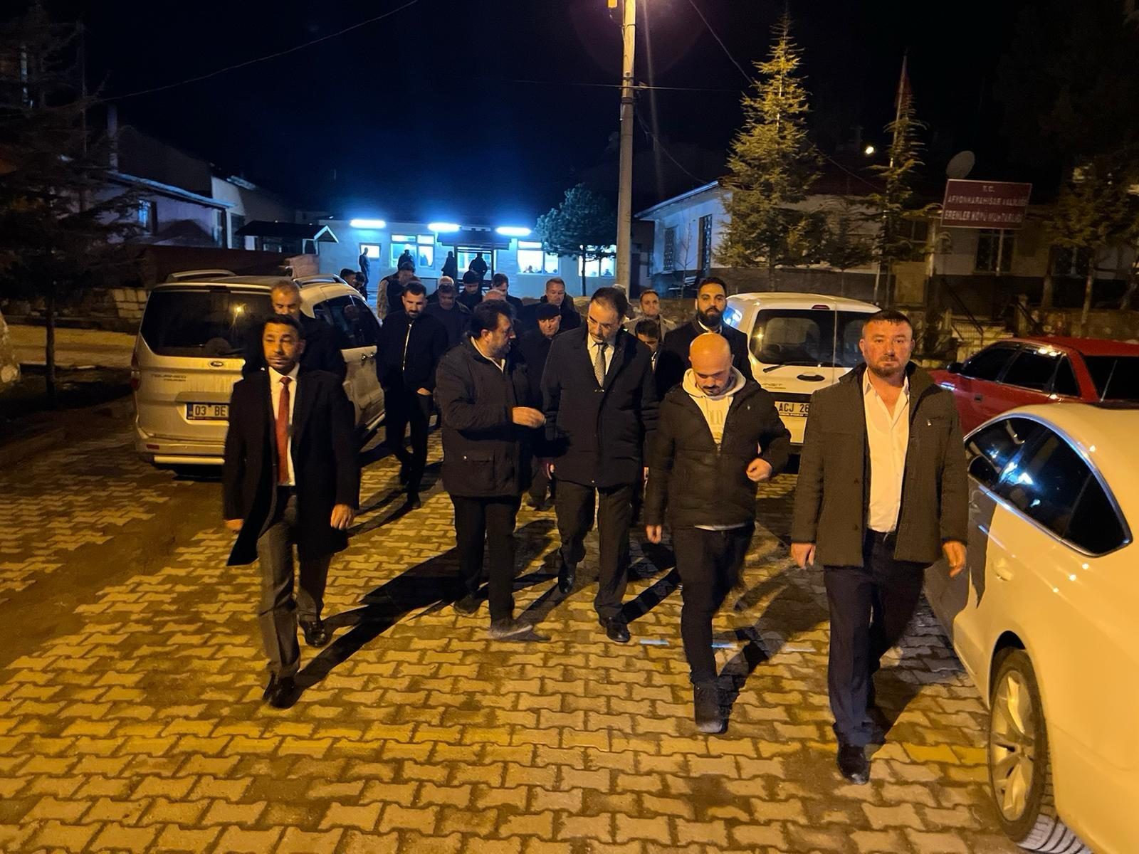 MHP'li Küçükkurt Afyon'a Değer Veren Ziyaretler Sürdürüyor