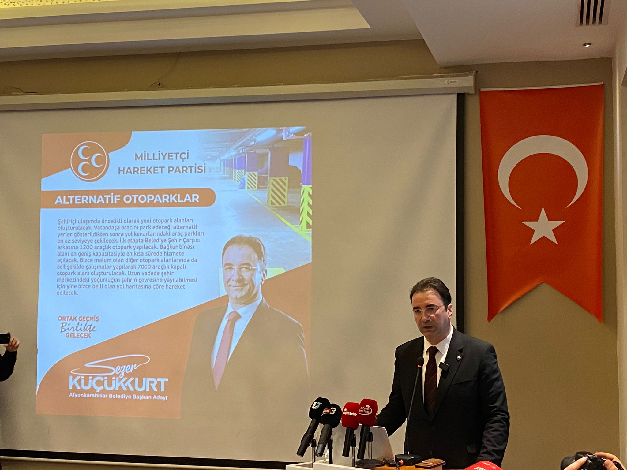 MHP'li Küçükkurt Afyon'un Trafik Sorununu Ortadan Kaldıracak