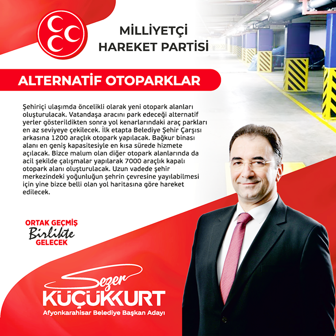 MHP'li Küçükkurt Afyon'un Trafik Sorununu Ortadan Kaldıracak
