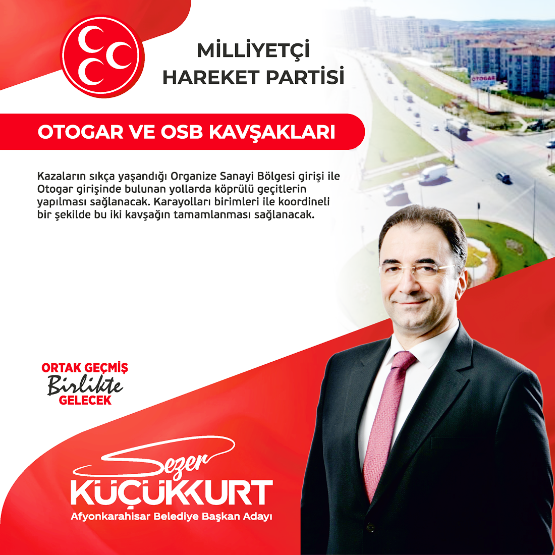 MHP'li Küçükkurt Afyon'un Trafik Sorununu Ortadan Kaldıracak