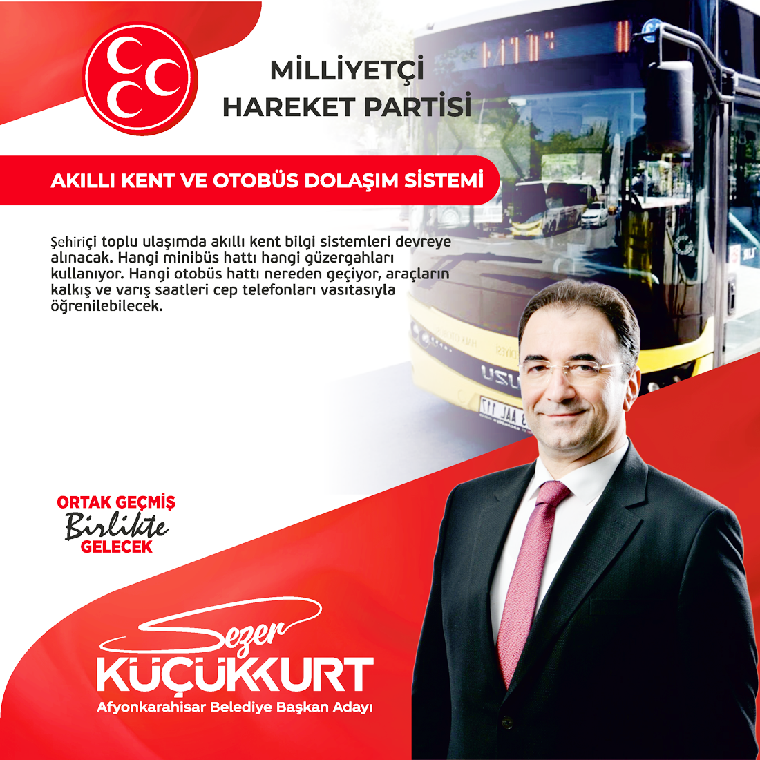 MHP'li Küçükkurt Afyon'un Trafik Sorununu Ortadan Kaldıracak
