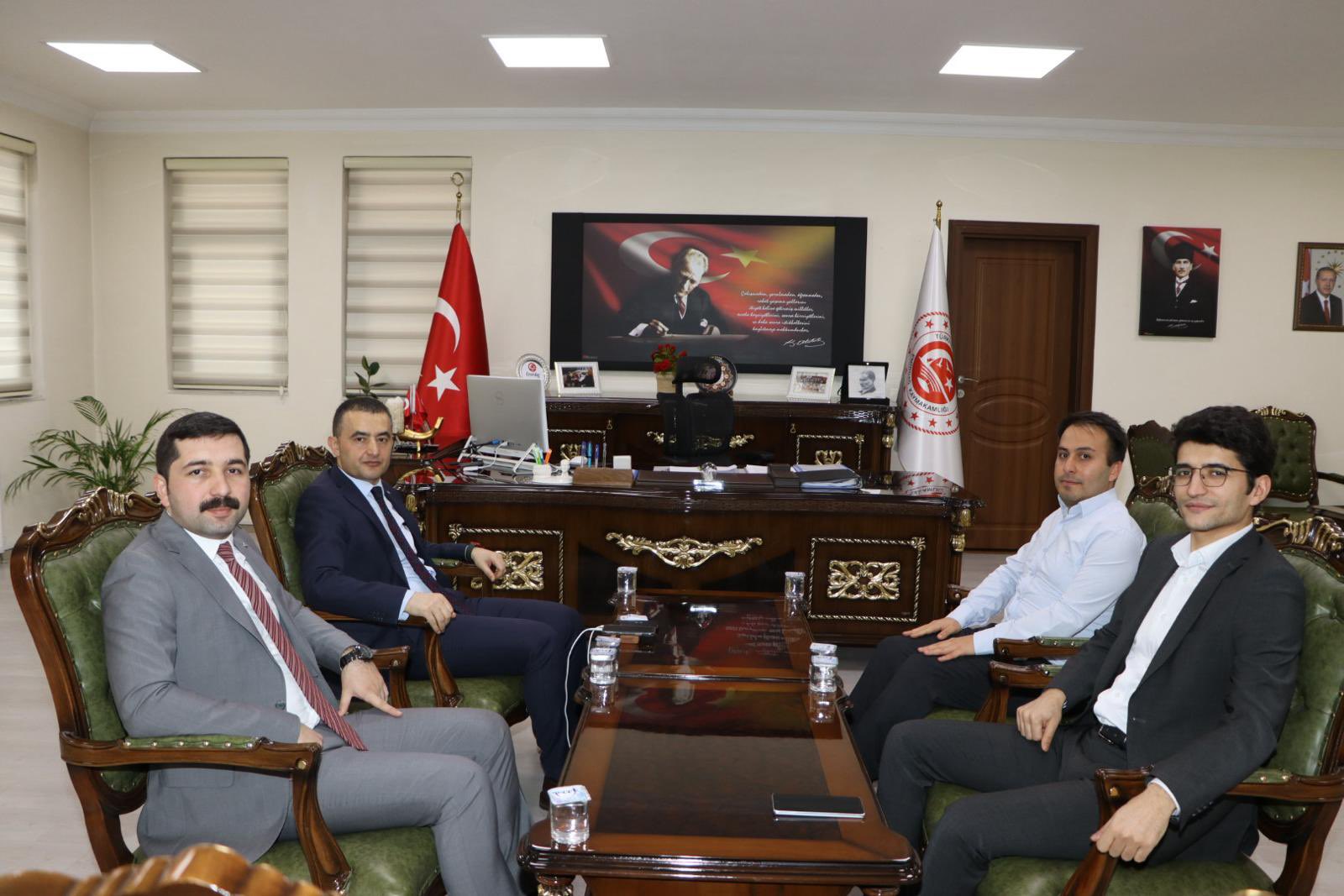 Savcılardan Kaymakam Bilici'ye Ziyaret