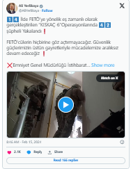 FETÖ'ye Yönelik "Kıskaç-6" Operasyonu