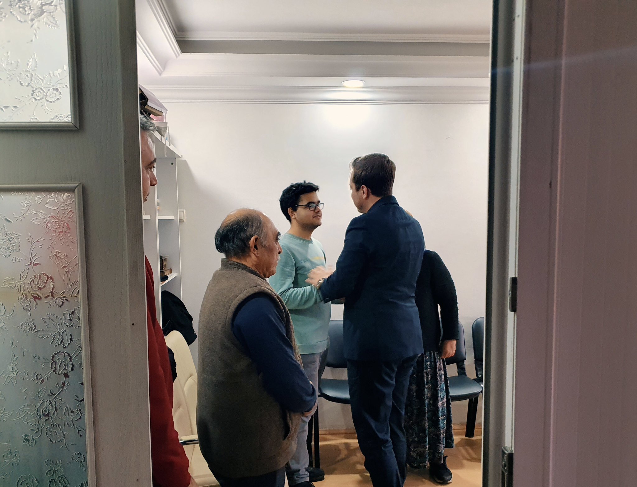 Saadet Partili Karataş Başkan Kavas'a Taziyede Bulundu