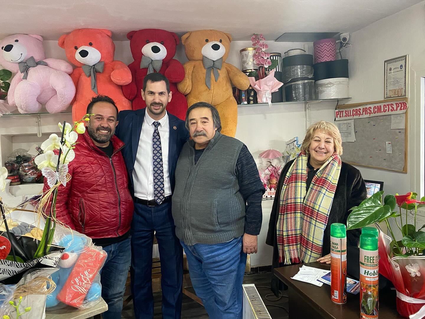 İYİ Partili Yağcı'nın Rotası  Dumlupınar Mahallesi Oldu