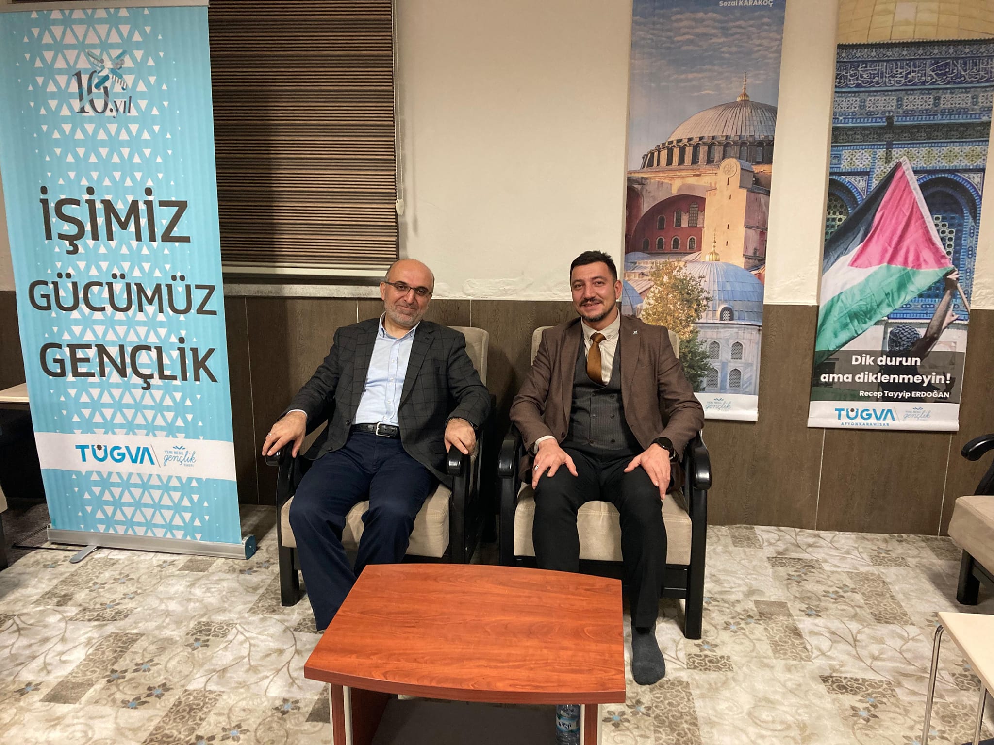MÜFTÜ  İMAMOĞLUNDAN TÜGVA’YA ZİYARET