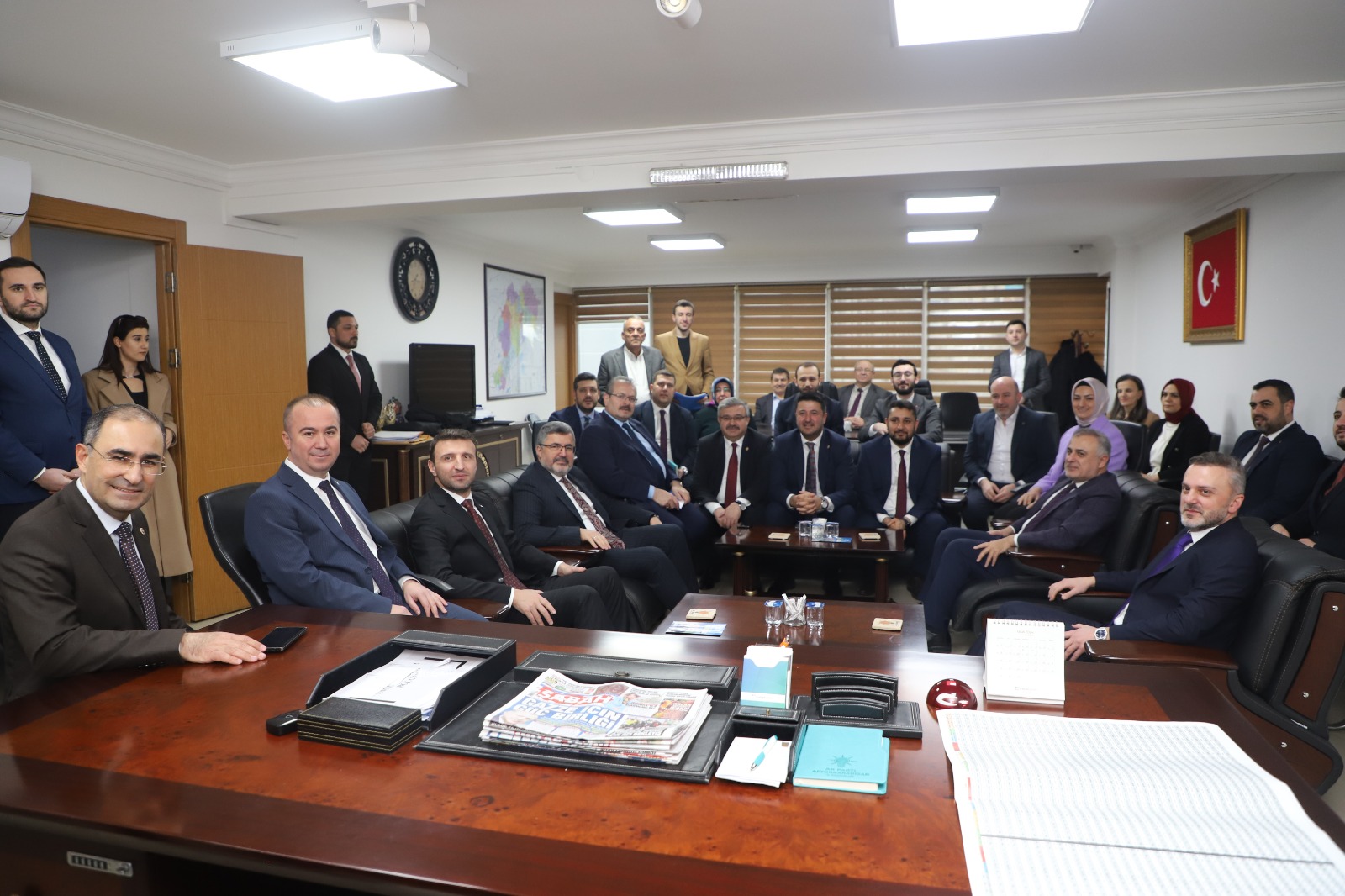 AK PARTİ TEŞKİLAT BAŞKAN YARDIMCISI AFYON TEŞKİLATI İLE BULUŞTU