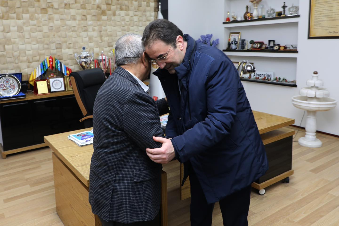 Başkan Zeybek'e MHP'li Küçükkurt'an Ziyaret