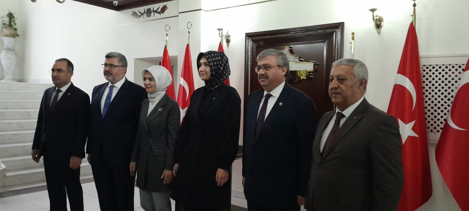 BAKAN GÖKTAŞ VALİ YİĞİTBAŞI'NI ZİYARET ETTİ