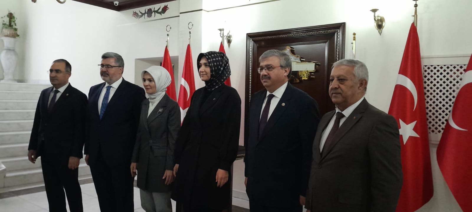BAKAN GÖKTAŞ VALİ YİĞİTBAŞI'NI ZİYARET ETTİ