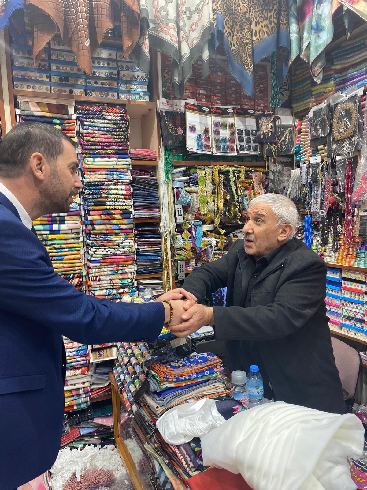 YAĞCI'DAN ÇARŞI ESNAFINA DEĞİŞİM SÖZÜ