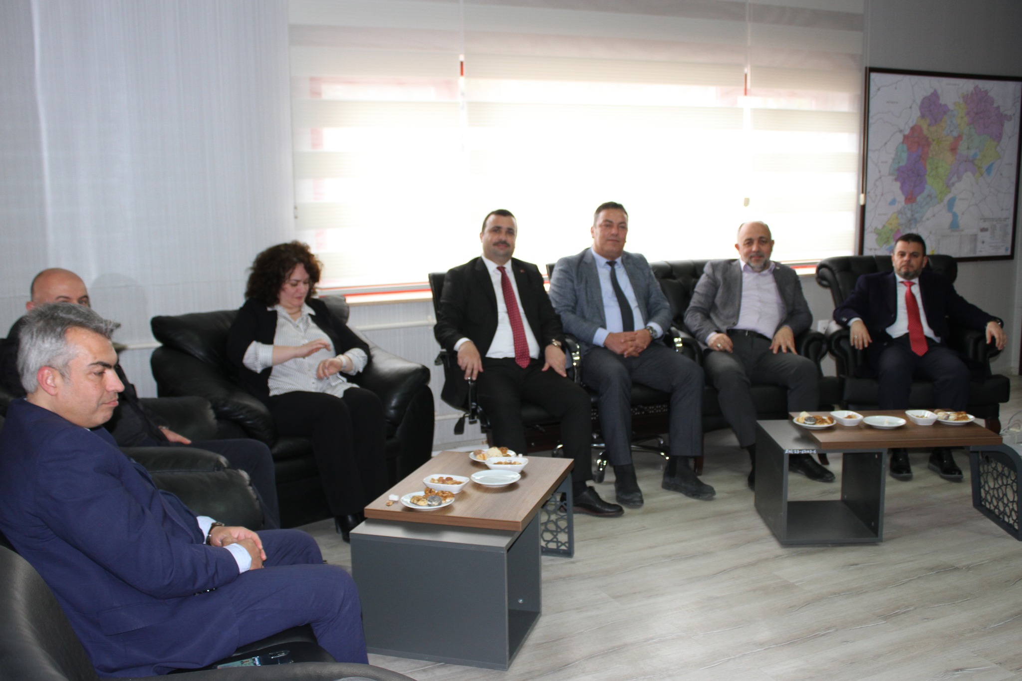 Afad İl  Müdürü Altunbulak'a kurum müdürlerinden ziyaret