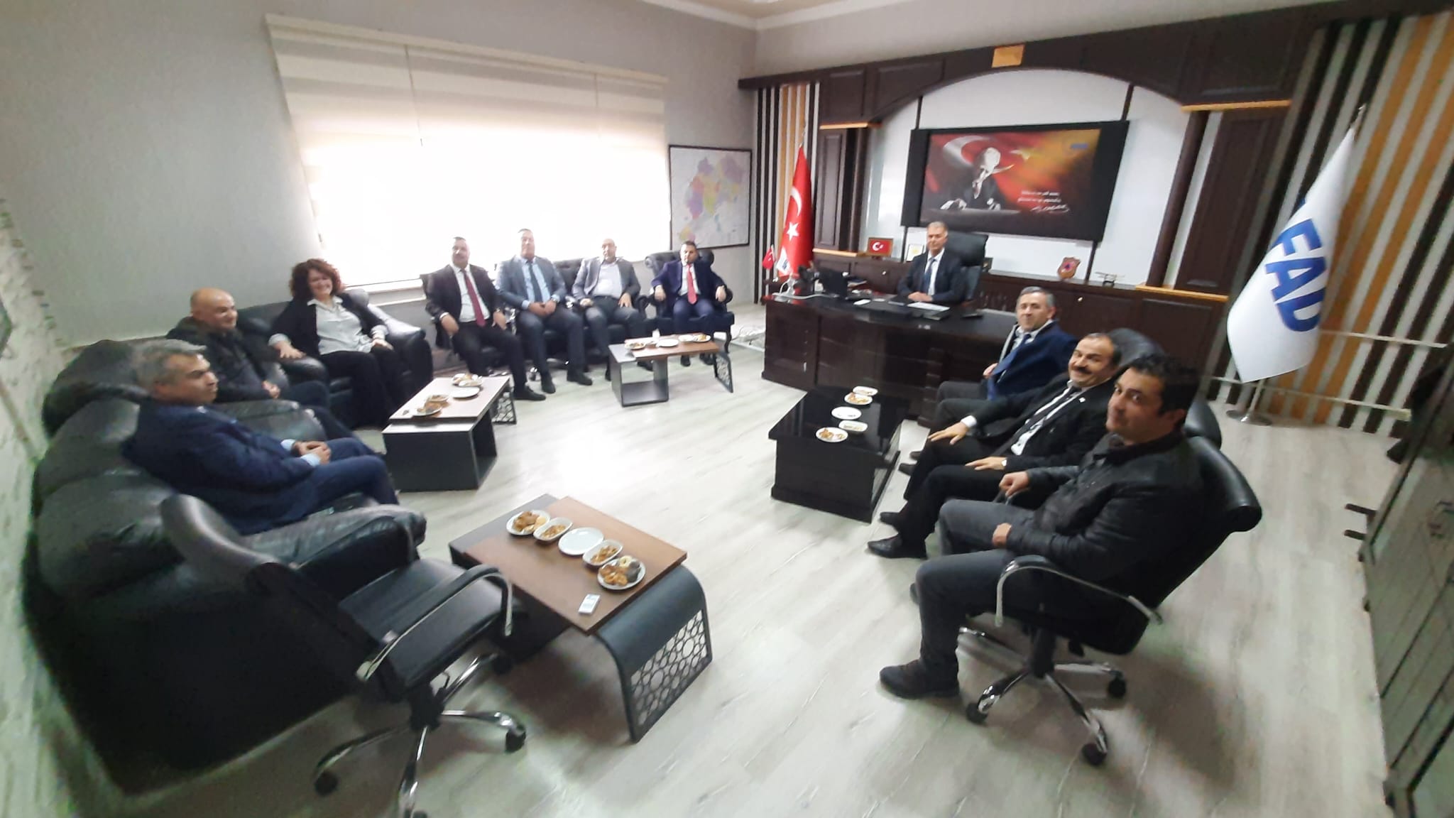Afad İl  Müdürü Altunbulak'a kurum müdürlerinden ziyaret