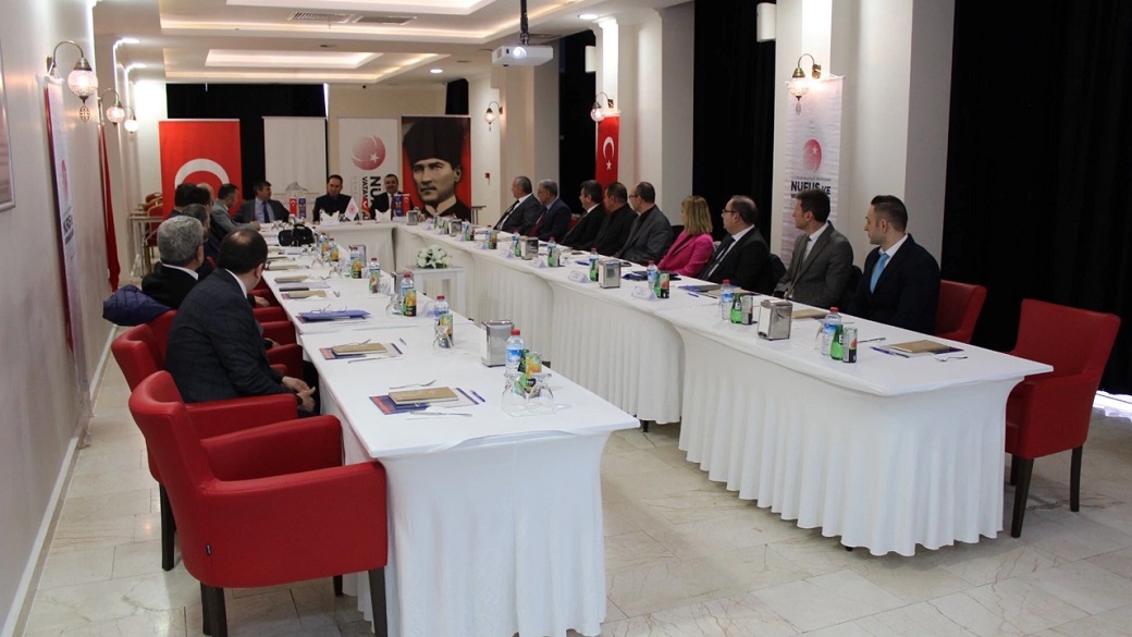 Afyonkarahisar’da 2024 yılında İlçe Nüfus Müdürleri İstişare Toplantısı düzenlendi