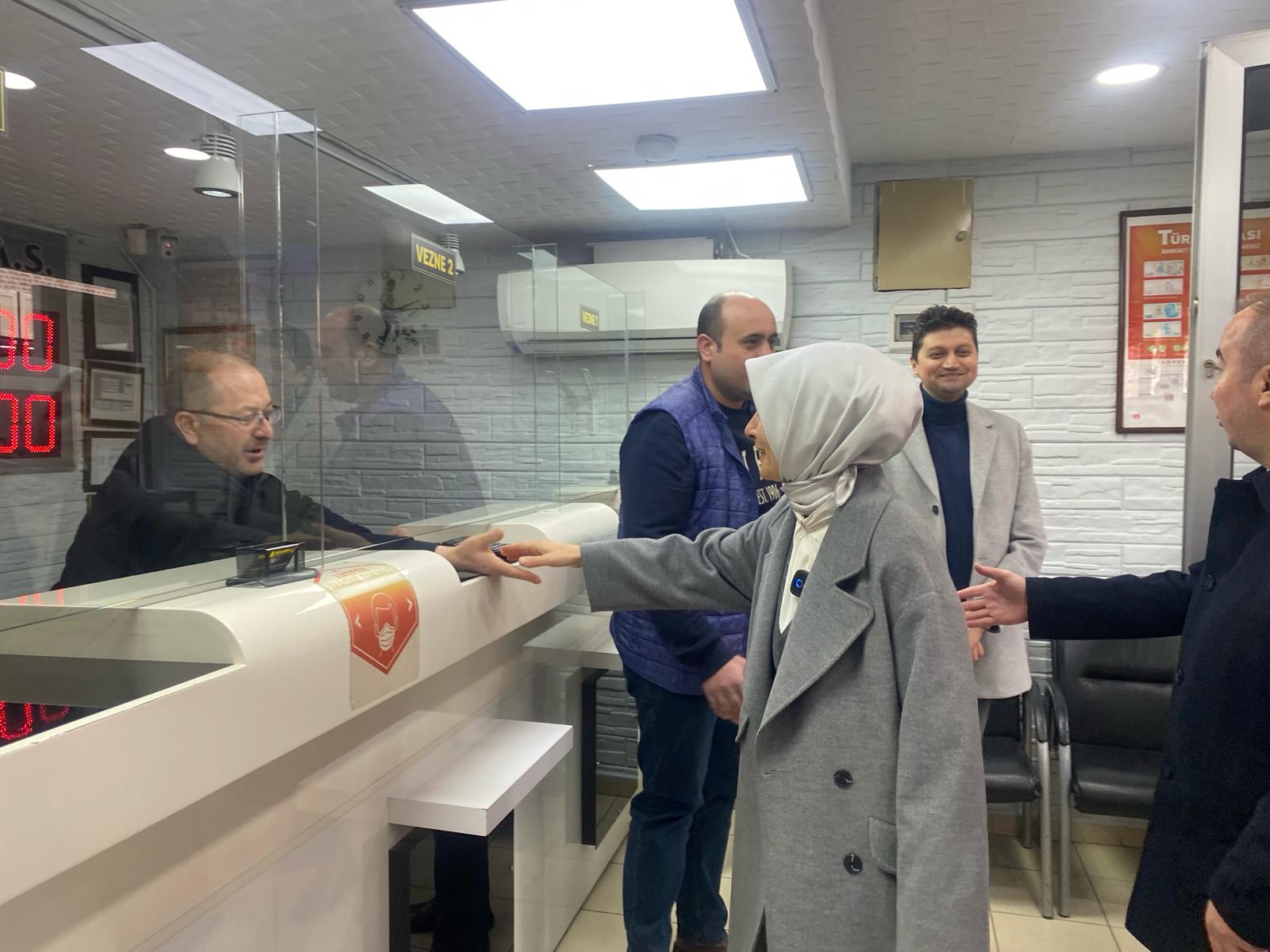 Bakan Göktaş Ana Ocağında Uzun Çarşıyı Ziyaret Etti