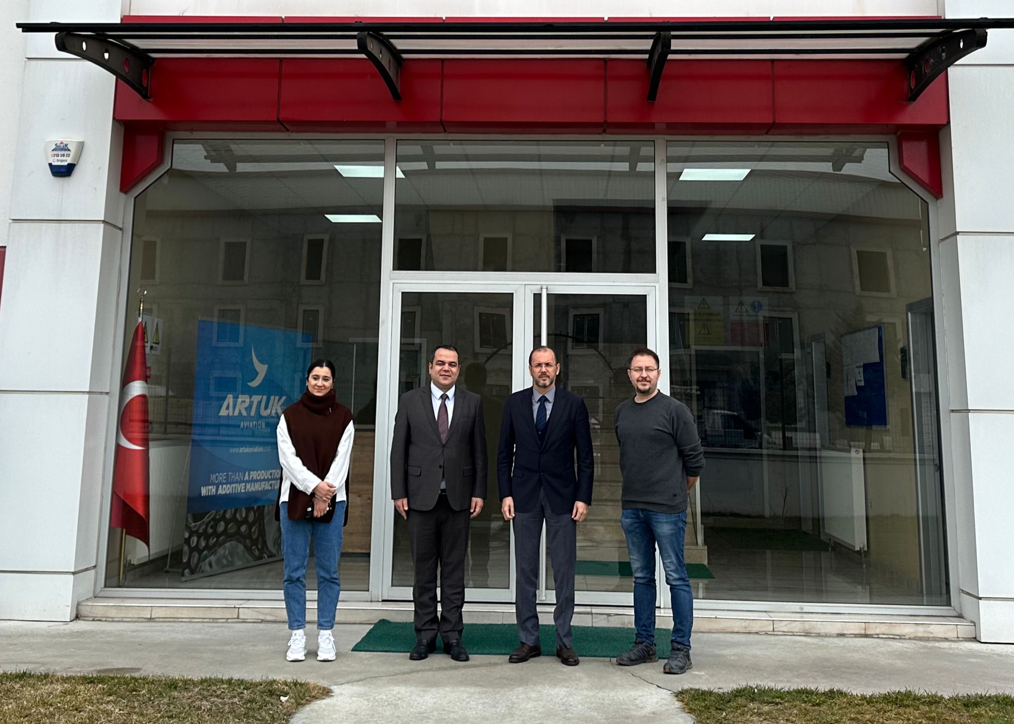 Prof.Dr. Nurullah Okumuş, Artuk Avıatıon'u Ziyaret Etti