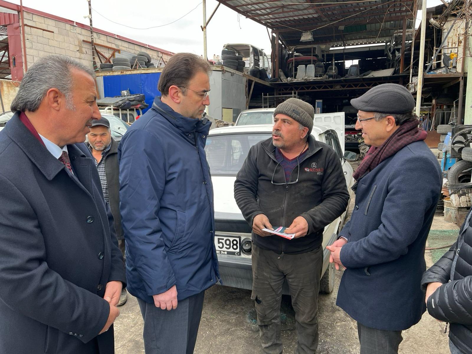 “ÖTELEYEN DEĞİL KUCAKLAYAN BELEDİYE OLACAĞIZ”