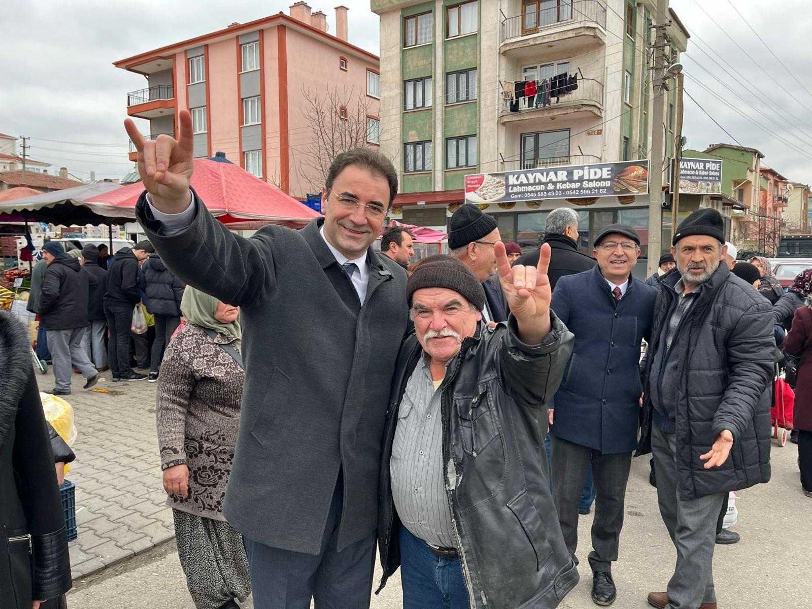 “ÖTELEYEN DEĞİL KUCAKLAYAN BELEDİYE OLACAĞIZ”