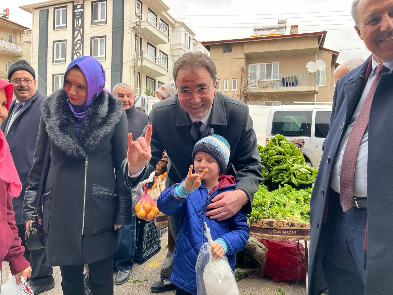 “ÖTELEYEN DEĞİL KUCAKLAYAN BELEDİYE OLACAĞIZ”
