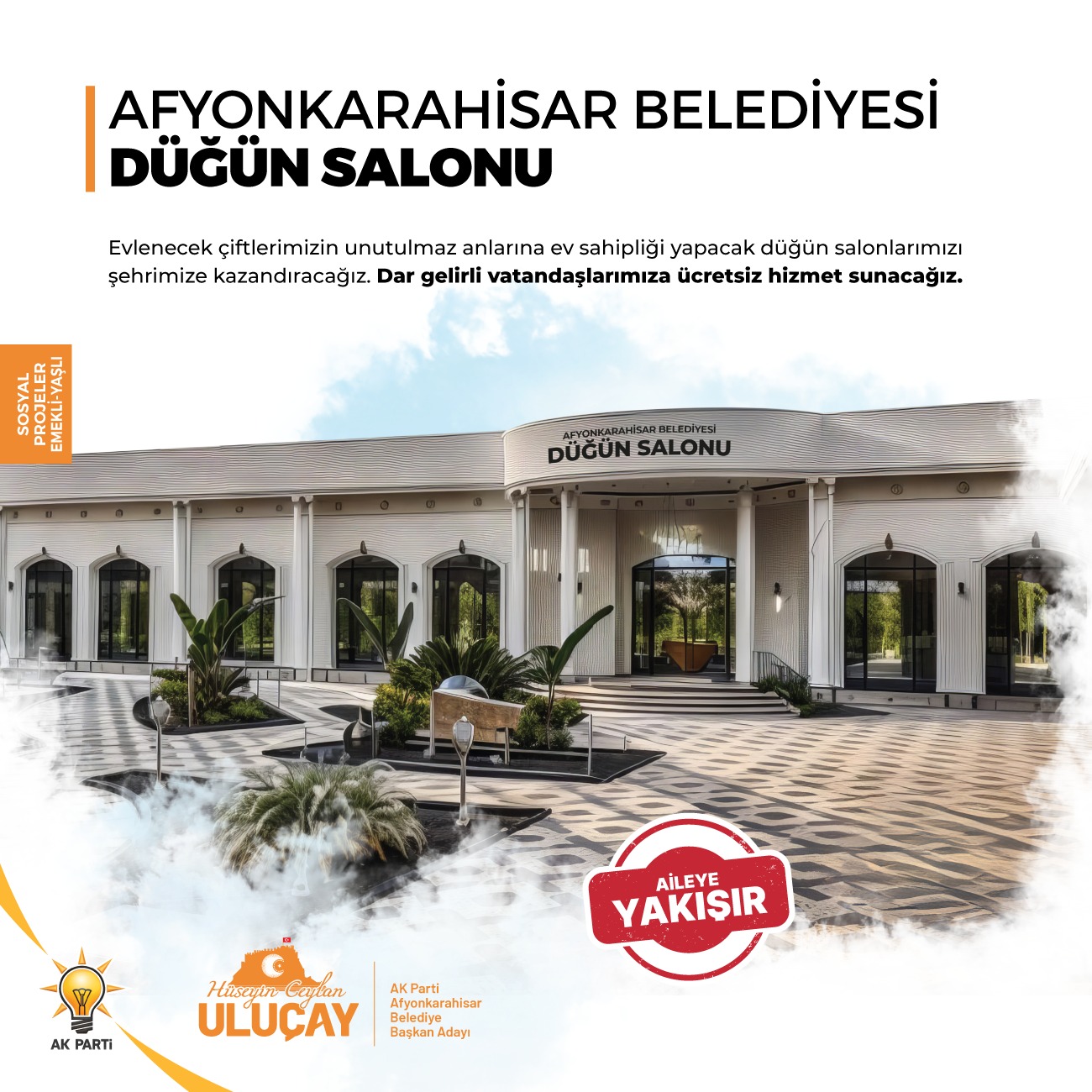 Uluçay evleneceklere 50 bin tl karşılıksız nakdi destek verecek