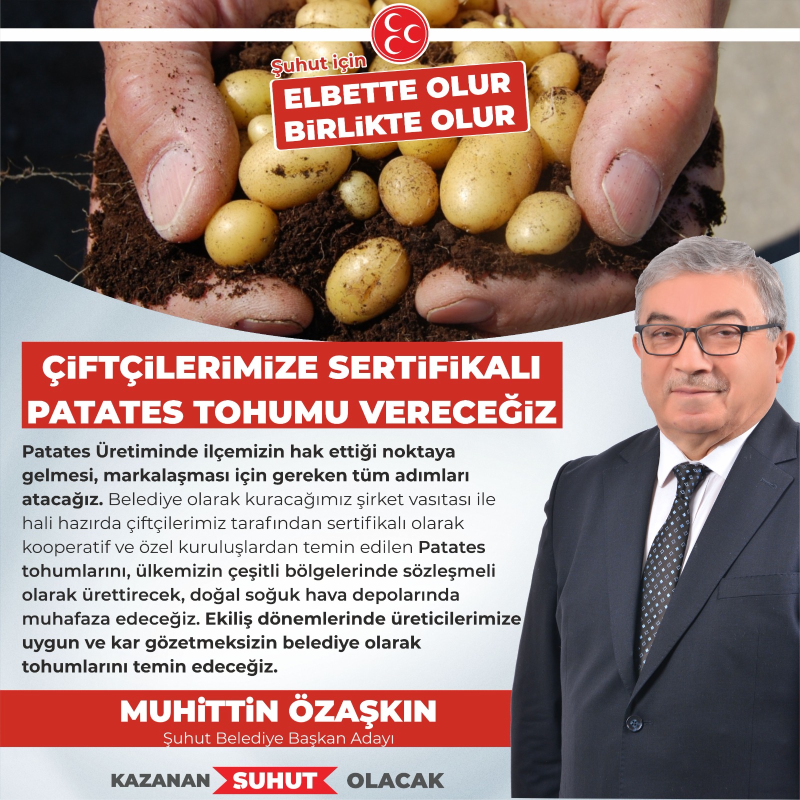 MHP Şuhut Belediye Başkan Adayı Muhittin Özaşkın'ın Hayvancılığı ve Tarımı Güçlendirecek İki Önemli Projesi