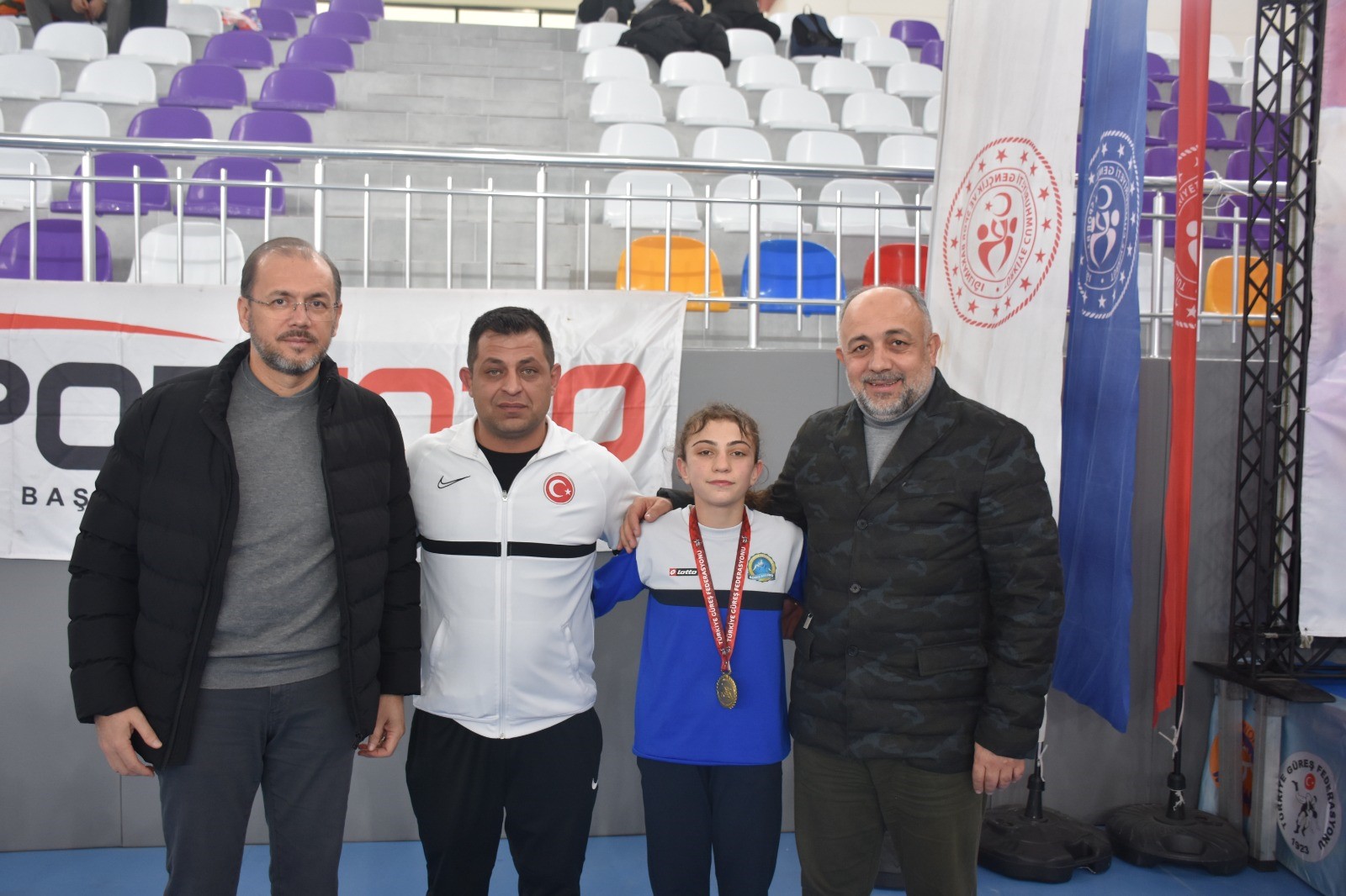 Afyonlu Güreşci Birinci Oldu