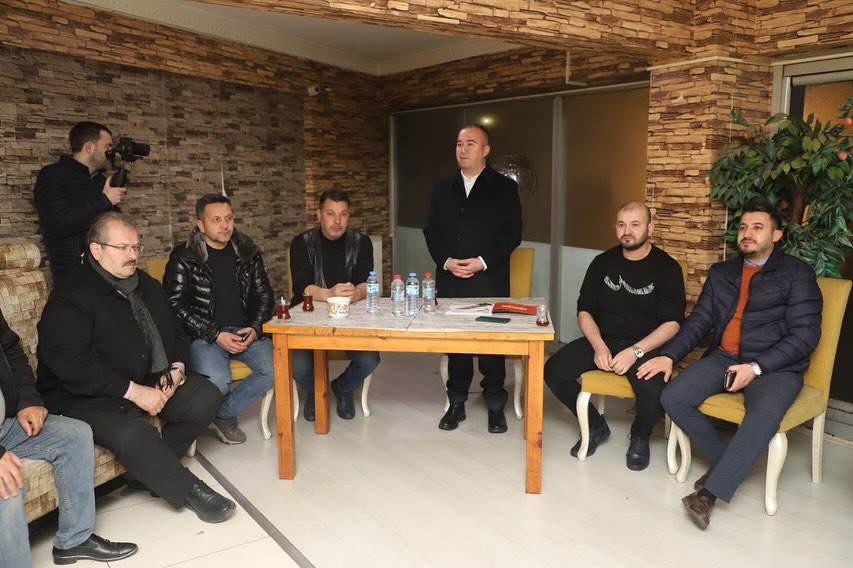 AK Parti Afyonkarahisar Belediye Başkan Adayı Hüseyin Ceylan Uluçay, Kayadibi Köyü Sakinleri İle Buluştu