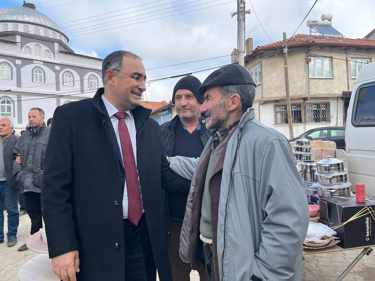 ARSLAN, DÜZAĞAÇ KASABASI PAZAR ESNAFINI ZİYARET ETTİ