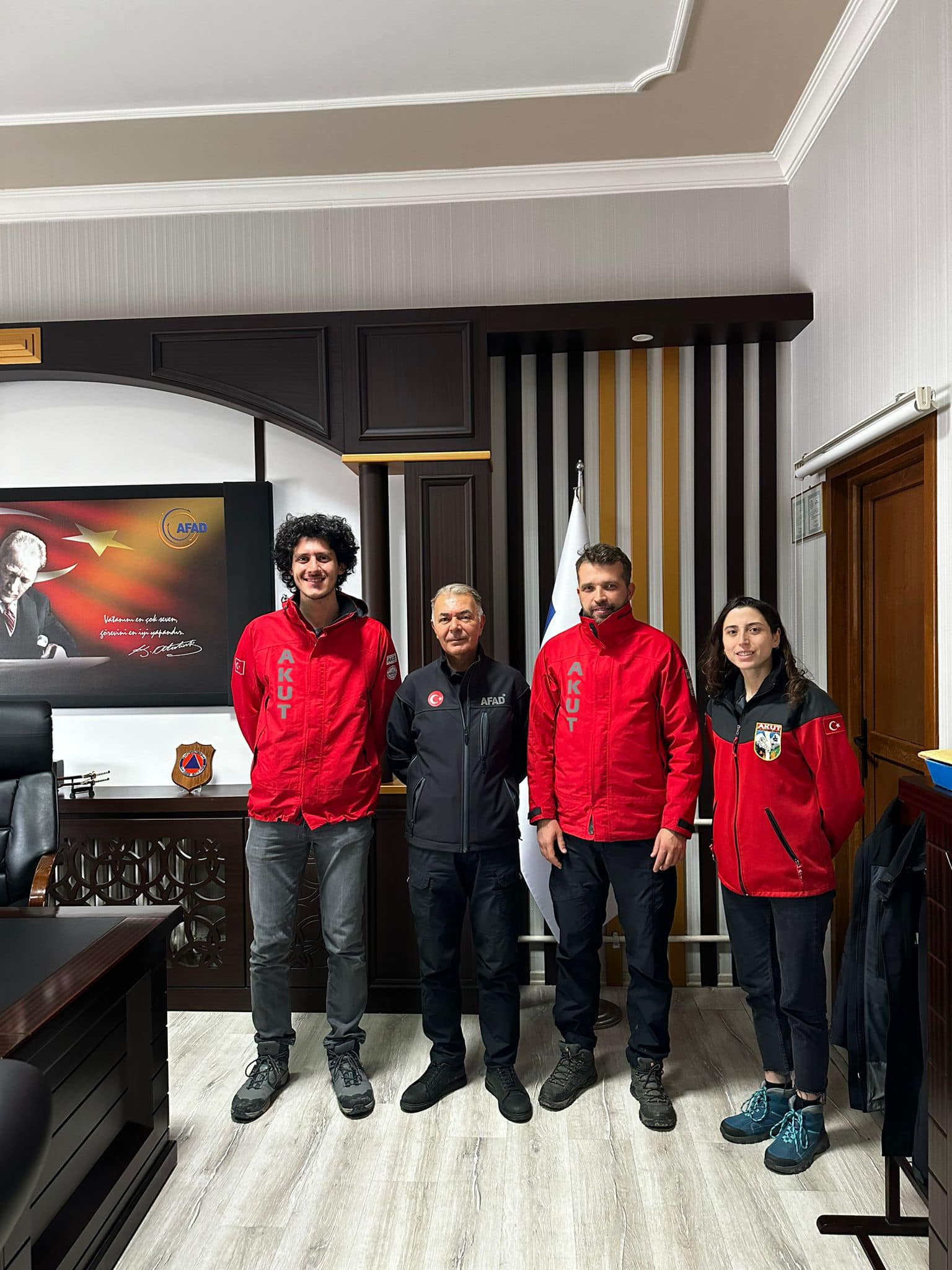AKUT Ekibinden AFAD Müdürü Altunbulak'a Ziyaret