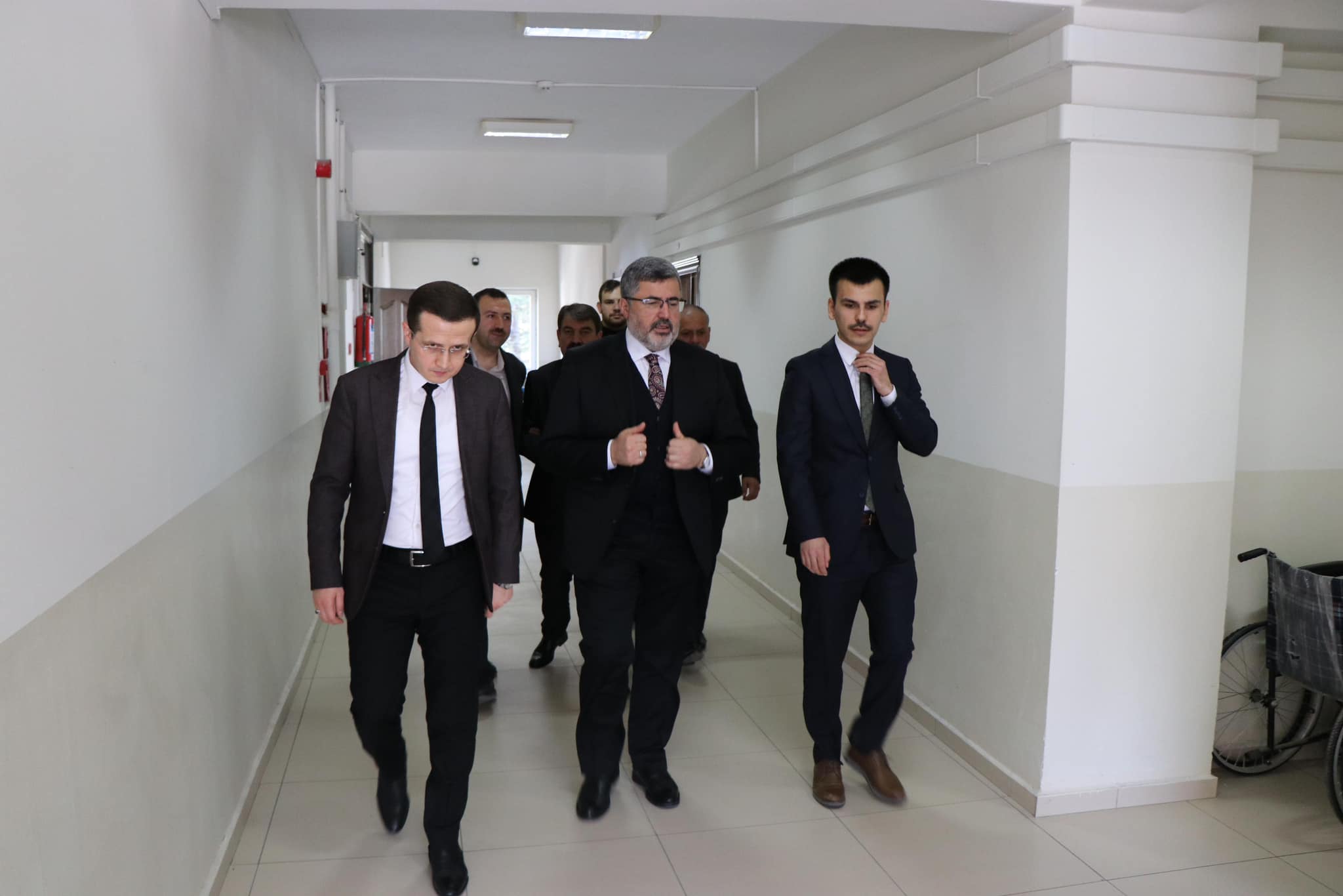CUMHUR İTTİFAKINDAN ADALET BAKANLIĞI PERSONELİNE ZİYARET