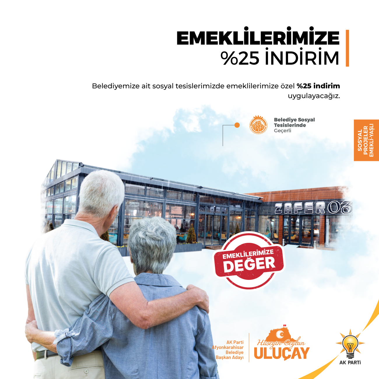 AK Partili Uluçay Emeklilerin Yanında